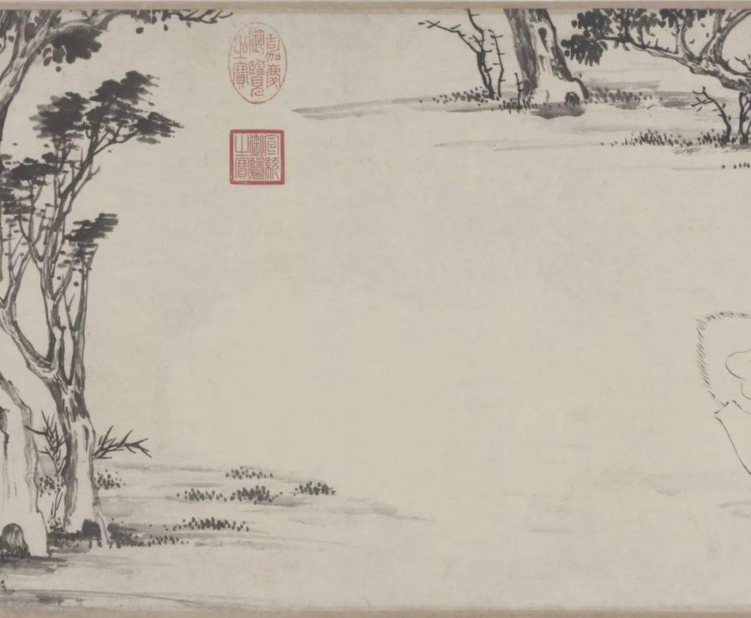 唐伯虎白描人物<strong></p>
<p>伯虎币</strong>，线条太美啦！