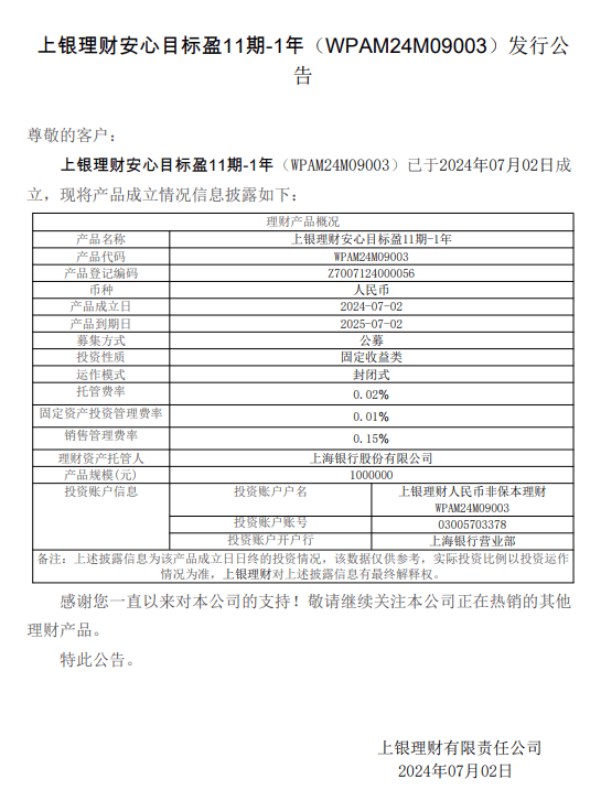 最高募集58亿<strong></p>
<p>万元理财</strong>，7月理财公司吸金榜出炉！上银理财一目标盈产品仅募集100万元丨机警理财日报