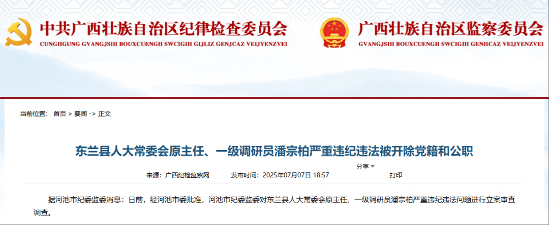被查后又晋升<strong></p>
<p>泰理财</strong>，潘宗柏今被双开