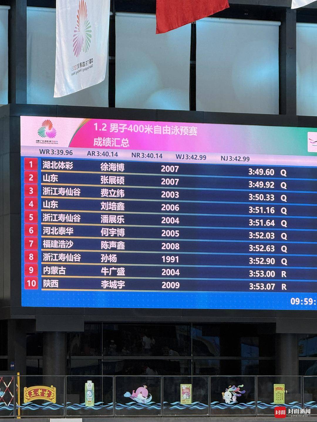 孙杨以0.1秒优势<strong></p>
<p>银行个人理财</strong>,惊险晋级全运会男子400米游泳决赛