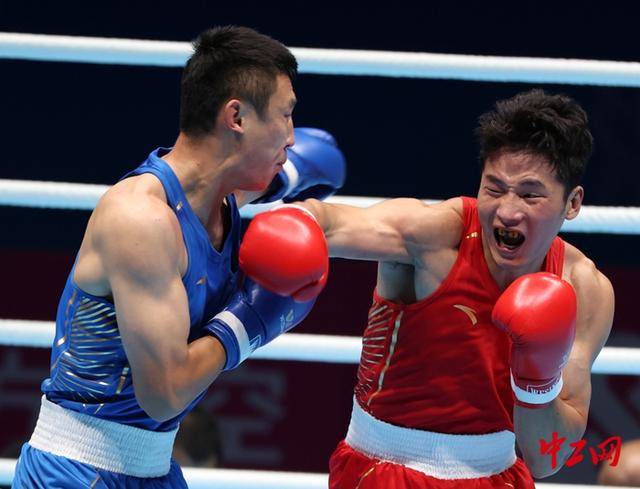 全运会拳击男子80公斤级决赛<strong></p>
<p>1万理财</strong>，王小保夺冠！