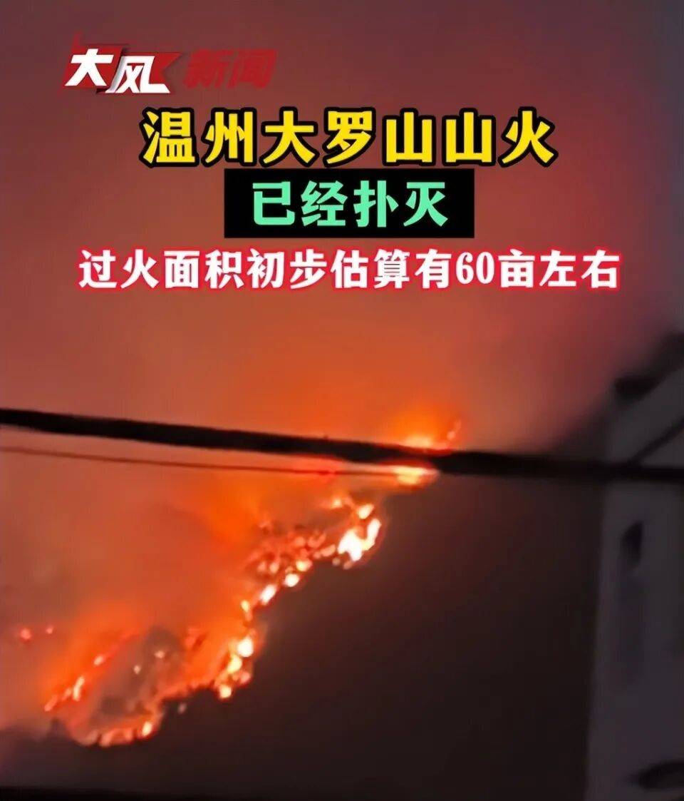 温州大罗山发生火情<strong></p>
<p>零钱通理财</strong>，“火势很大，一直持续到晚上”， 应急管理局：无人员伤亡，原因正在调查中