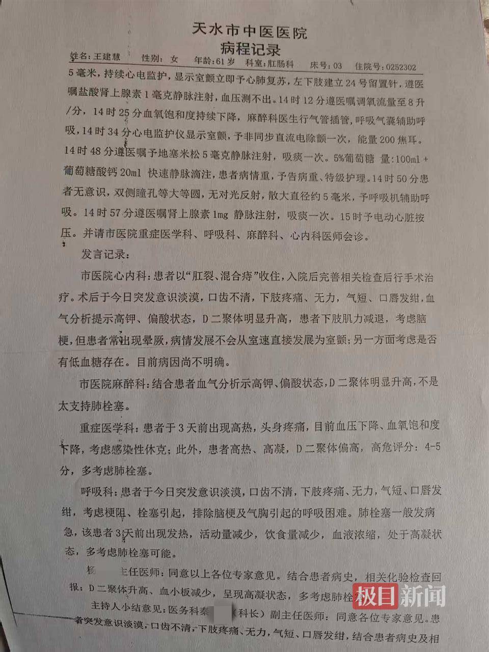 六旬女子做痔疮手术9天后突然去世<strong></p>
<p>理财有限公司</strong>，当地卫健委介入调查